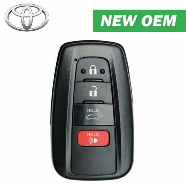 2019-2021 Toyota RAV4 / 4-Button Smart Key / FCC ID: HYQ14FBC-0351 / PN: 8990H-0R030 (OEM)