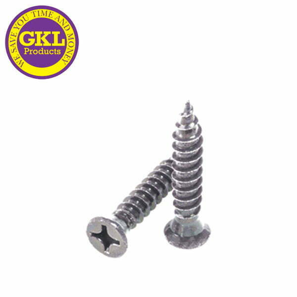 GKL - COMMERCIAL 12/14 WOOD Screws Nickel Plated / HSP50W / 50 Pack