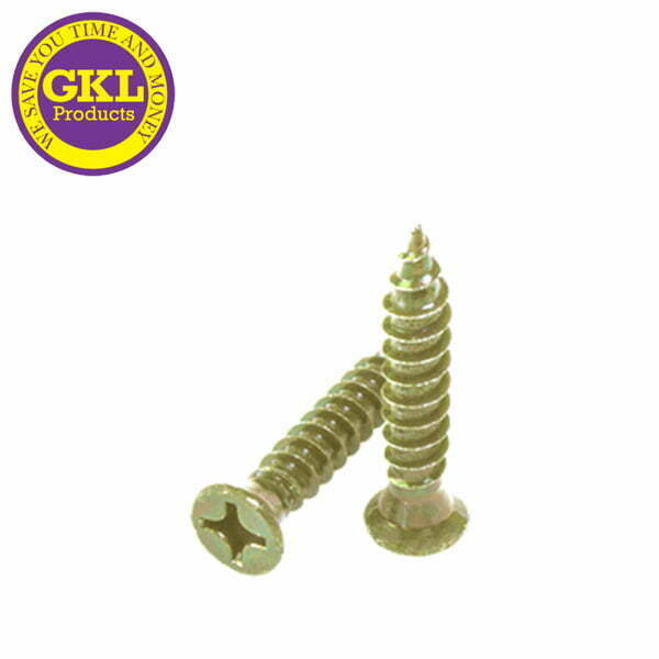 GKL - COMMERCIAL 12/14 WOOD Screws Yellow Zinc / HSP50WYZ / 50 Pack