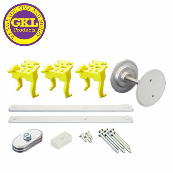GKL - STOREFRONT DOOR MODIFICATION KIT / CLEAR ANODIZE / B1A