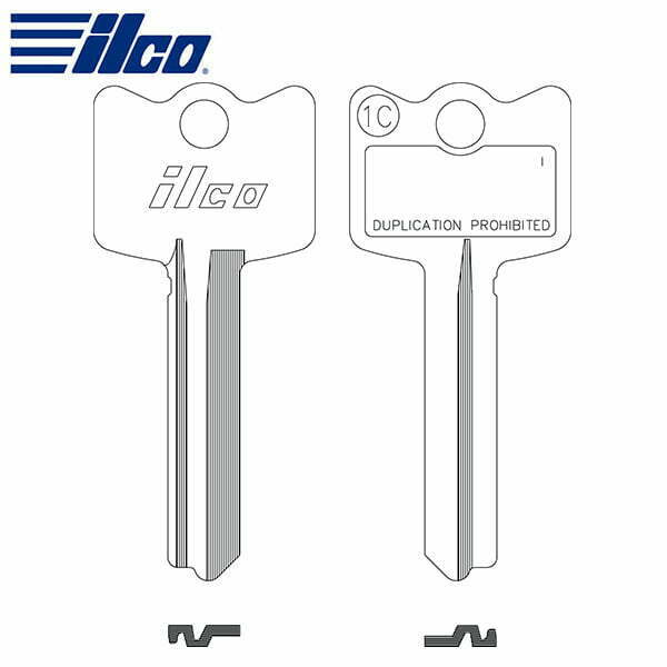 ILCO - CH1D Arrow Key Blank