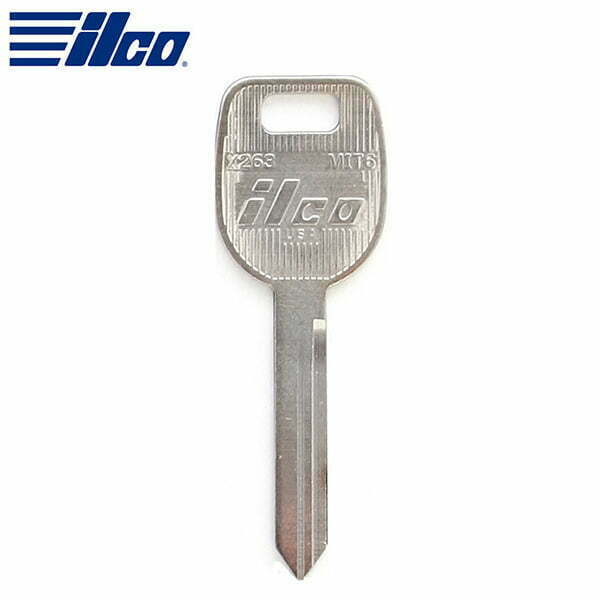 ILCO - Mitsubishi MIT6 / X263 Metal Key Blank / X263-MIT6