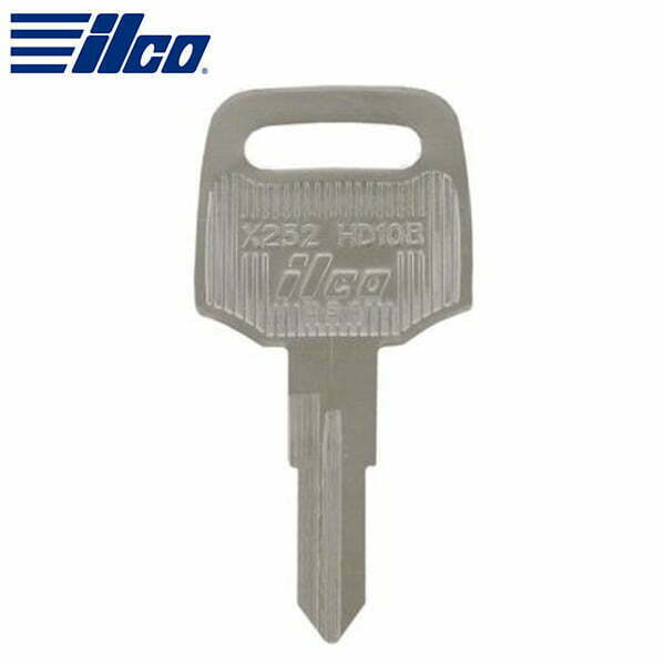 ILCO - X252-HD108 Honda Motorcycle Metal Key Blank