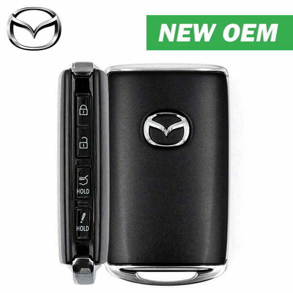 2021 Mazda CX-9 / 4-Button Smart Key / FCC ID: WAZSKE13D03 / PN: TAYB-67-5DYB (OEM)