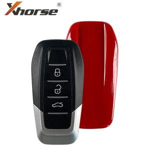 Bundle of 20 / Xhorse - 3-Button Universal Flip Key Remote / Red & Black (XKFEF1EN, XKFEF5EN)