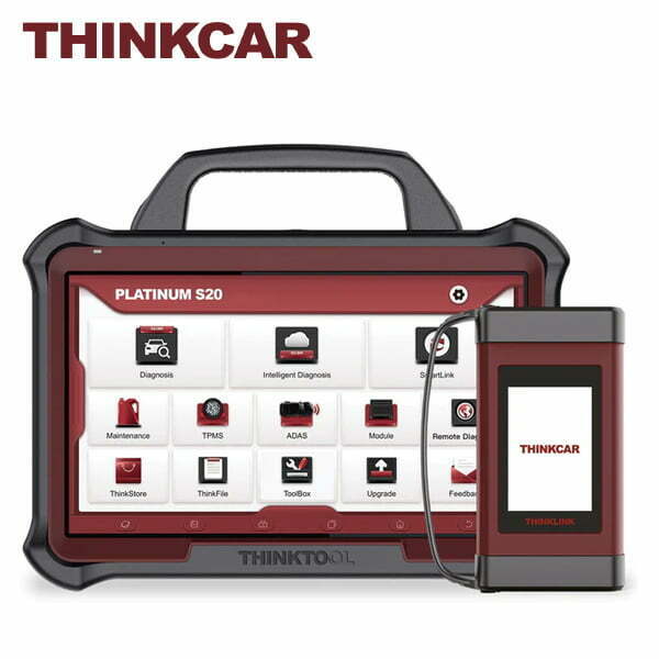 THINKCAR - PLATINUM S20 13.3 inch Full System OBD2 Scanner Tablet with 35 Maintenance Resets Professional Vehicle Diagnostic Car Code Reader Tool