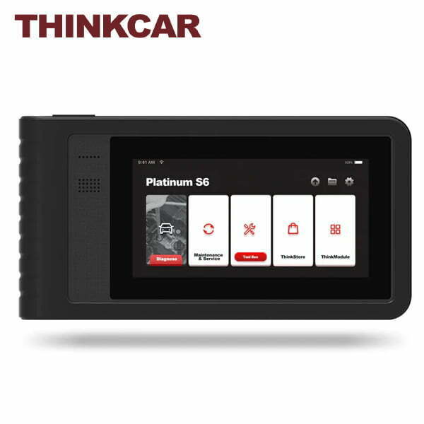THINKCAR - PLATINUM SERIES 6 - 6 INCH OBD2 Scanner Car Code Reader Full System Auto Diagnostic Equipment with 28 Maintenance Resets