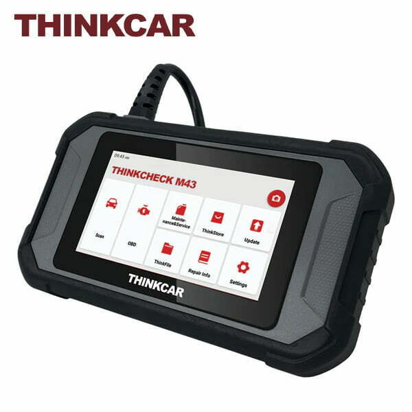 THINKCAR - THINKCHECK M43 - 5 inch OBD2 Scanner Car Code Reader Tablet Professional Automotive Diagnostic Equipment Tool