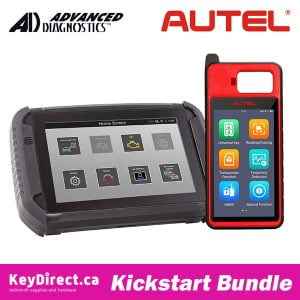 Kickstart Bundle! ADVANCED DIAGNOSTICS Smart Pro Custom / Hardware Only (No Commitment) + Autel MaxiIM KM100 Universal Key Generator Kit