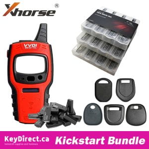 Kickstart Bundle! Xhorse VVDI MINI Key Tool Cloner & Remote Generator + 25 Xhorse SUPER CHIPS XT27A + Multi-Function Key Set (MFK) 240 Blades & 1 Test Head + 5 Styles of MFK Heads