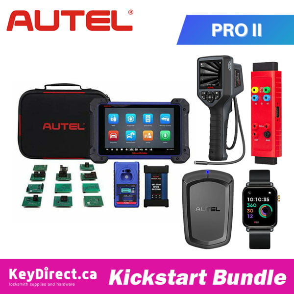 Kickstart Bundle! 2023 Autel MaxiIM IM608 PRO II + IMKPA Key Programming Adapter Kit + G-BOX3 + APB112 Smart Key Simulator + MaxiVideo MV460 Digital Videoscope