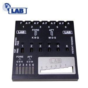 LAB - Brand Pin Decoder for Medeco Biaxial Pins / LPDMED