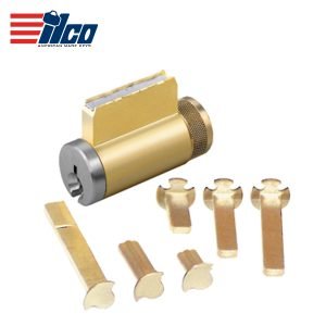 ILCO – 15996 – Key-In-Knob (KIK) Cylinder / 6 Pin Zero Bitted / Schlage C145 Keyway / 26D – Satin Chrome