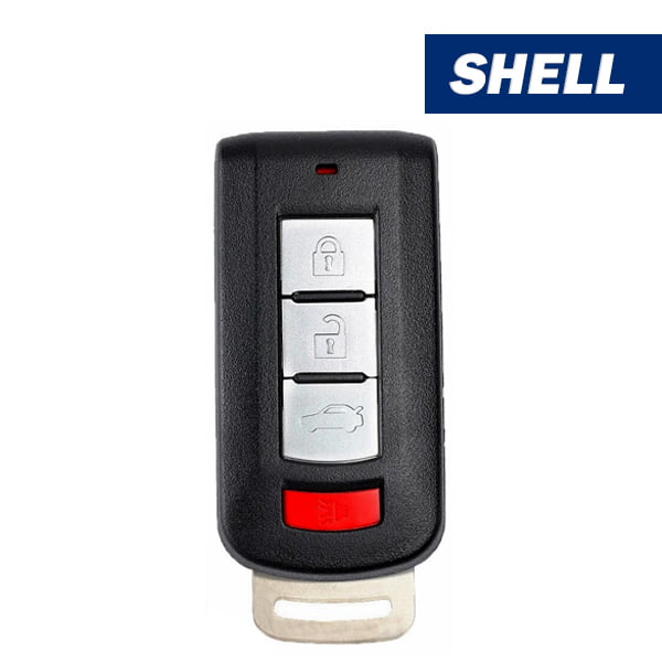 2013-2020 Mitsubishi Mirage / 4-Button Smart Key SHELL / FCC ID: OUC003M (Aftermarket)