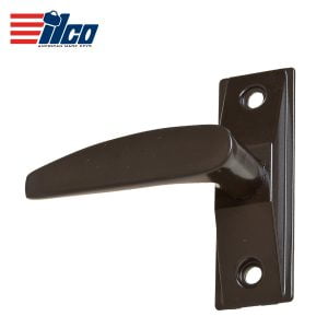 ILCO - 456 Series Lever Handle - Straight - Left Hand / Right Reverse - Finish: Clear / Dark Bronze