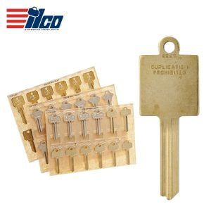 ILCO - Engrave-It - Smaller Square Head Uncoined Best Oem Style: DND Key Holder / Holds 14 For Engrave-It Pro Machine / EIP-KH35 / BA0156XXXX