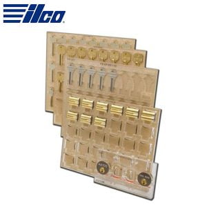 ILCO – Engrave-It – Specialty Holder Of Medeco Large Format IC Cores For Engrave-It Pro Machine / EIP-Holder-8 / BA0127XXXX