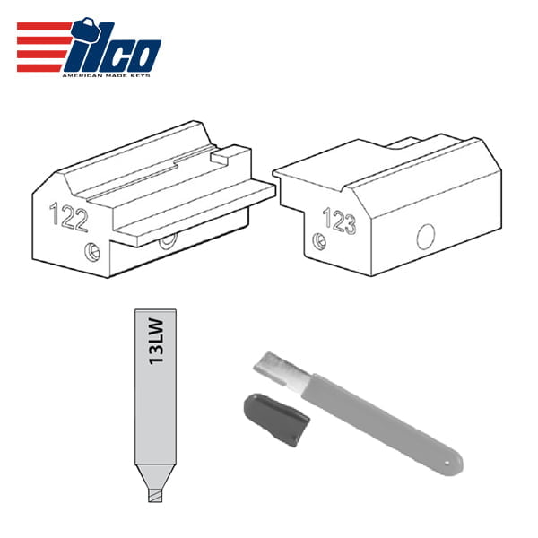 ILCO - Futura Series Kit for Honda Stainless Steel Key / D7A2831ZB